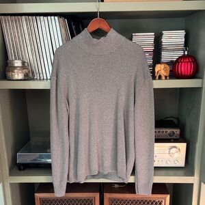 Banana Republic Men's Turtleneck Sweater in Gray